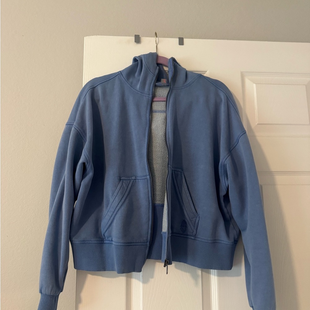 FP Movement by Free People Blue Bomber Jacket